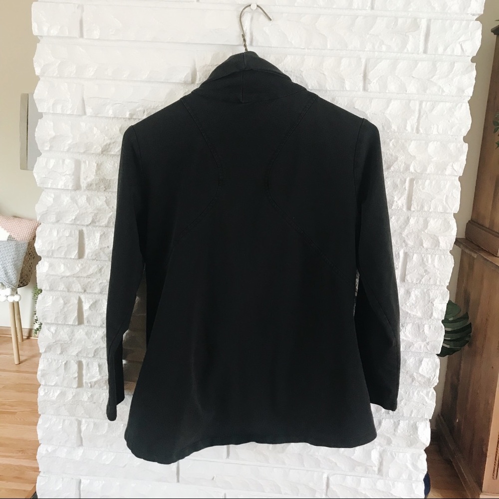 Faded Black Zip-up Jacket - Picture 4 of 5